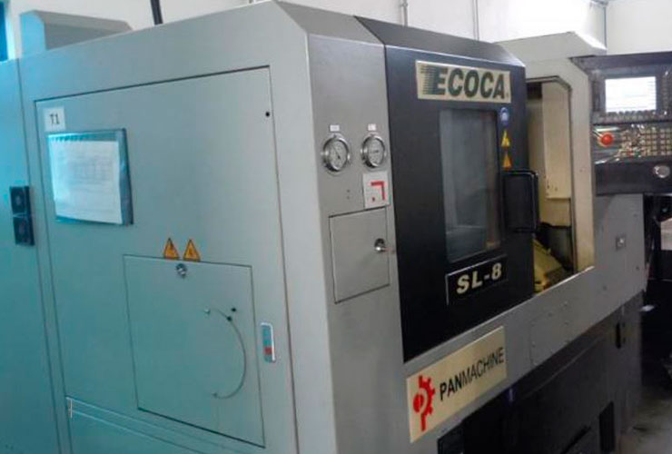 TORNO CNC SL – 8 COMANDO SIEMENS 828 BASIC COM CURSO EFETIVO EM X 480